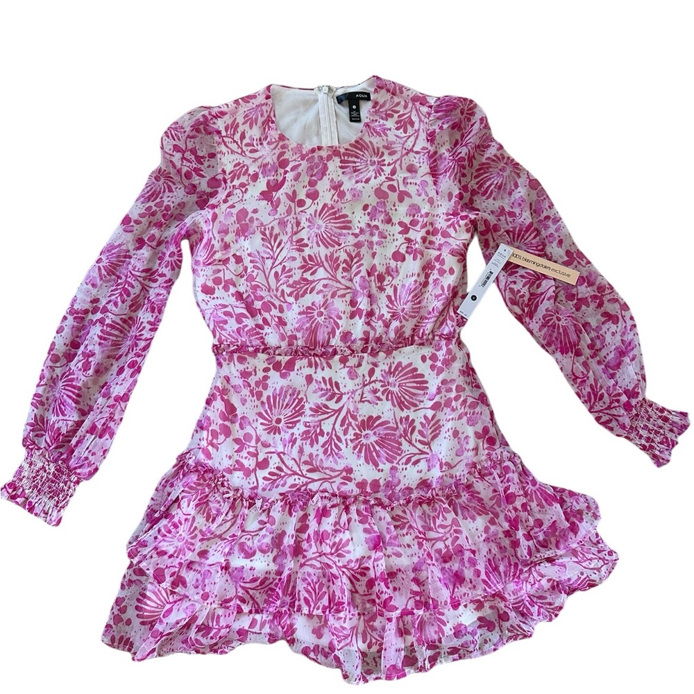 Pink and White AQUA dress. - Picture 6 of 10